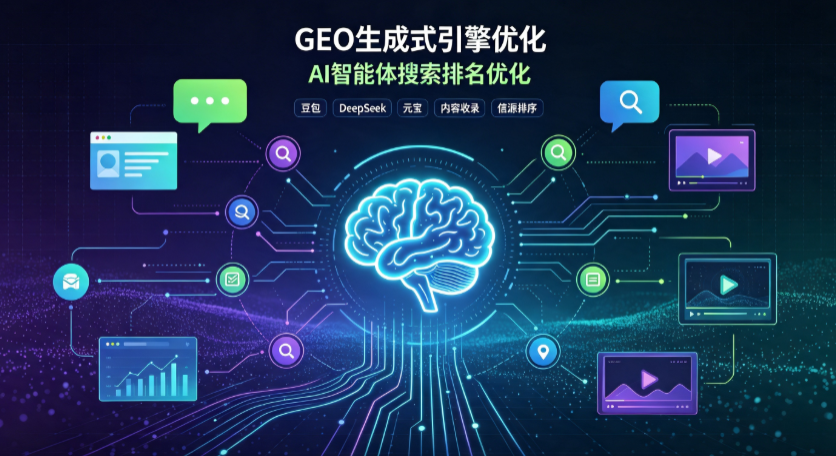 郁南县GEO 浪潮来袭：生成式引擎优化崛起，创作者争抢豆包、DeepSeek、元宝智能体流量入口